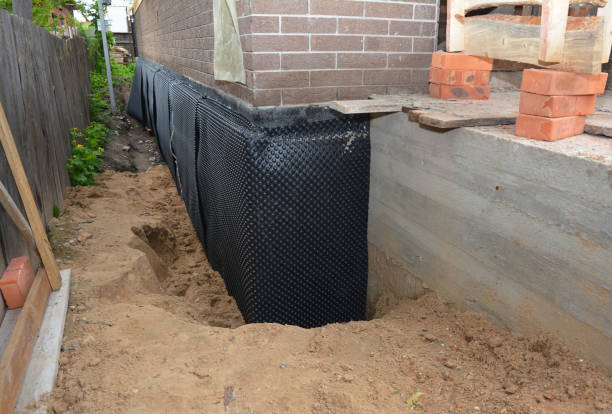 Crawl space vapor barrier installation in Clifton, OH